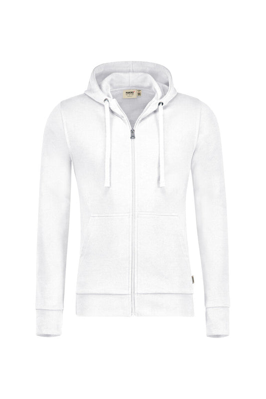 HAKRO Kapuzen-Sweatjacke Premium - Weiß - 1
