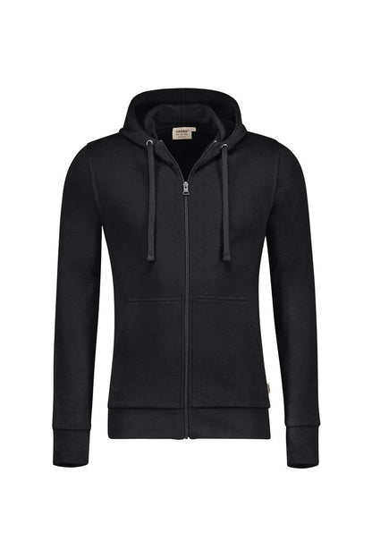 HAKRO Kapuzen-Sweatjacke Premium - Schwarz - 1