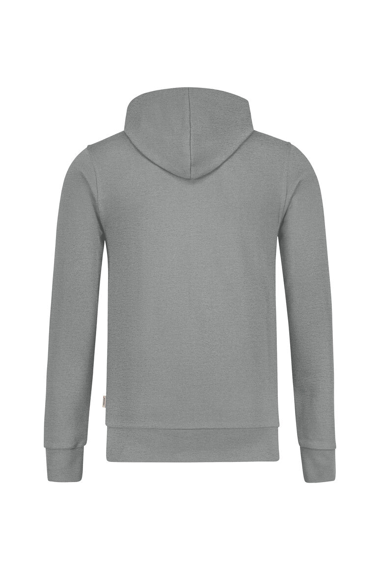 HAKRO Kapuzen-Sweatjacke Premium - Grau meliert - 3