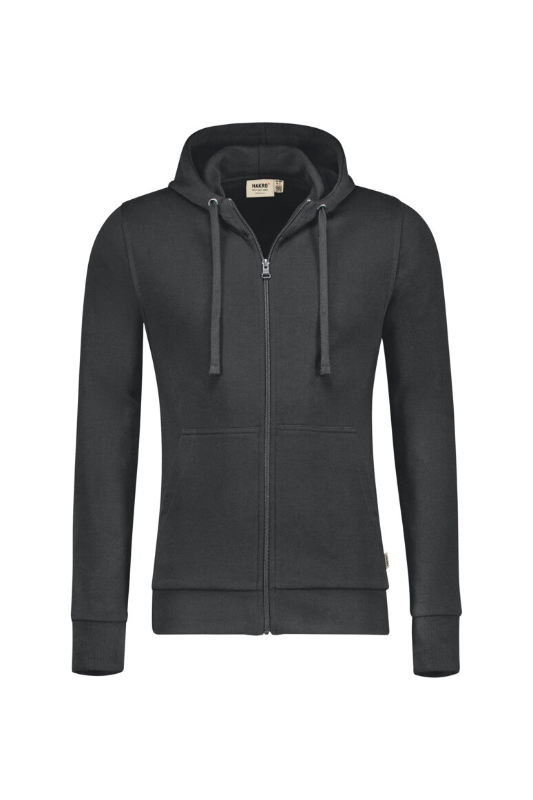 HAKRO Kapuzen-Sweatjacke Premium - Anthrazit - 1