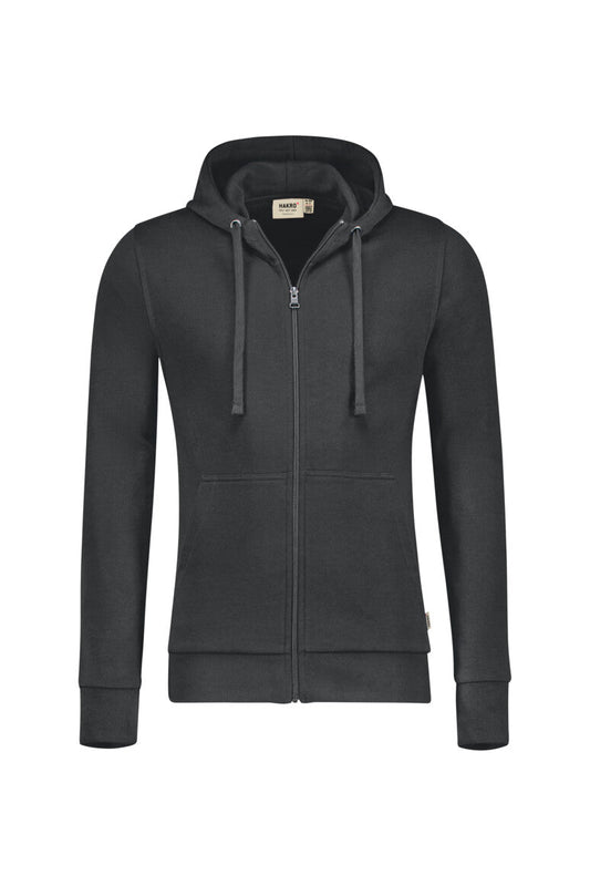 HAKRO Kapuzen-Sweatjacke Premium - Anthrazit - 1