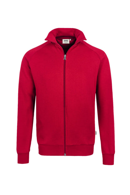HAKRO Sweatjacke Premium - Rot - 1