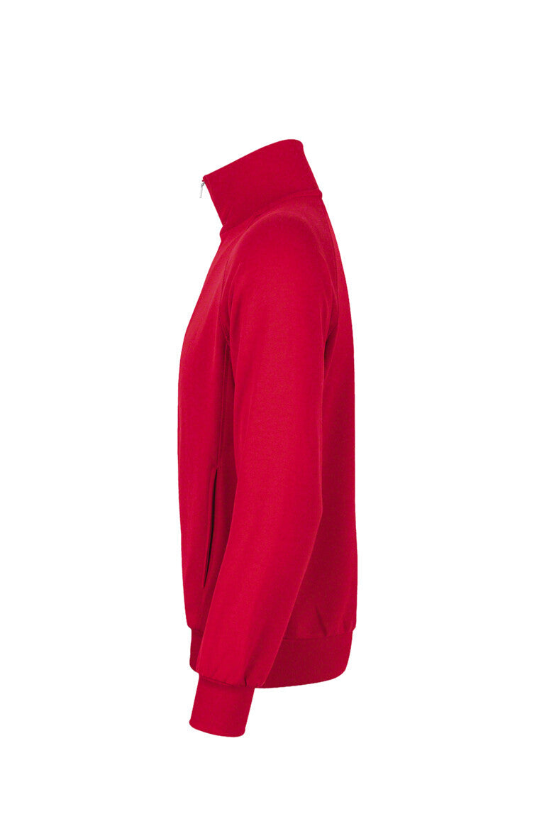 HAKRO Sweatjacke Premium - Rot - 2