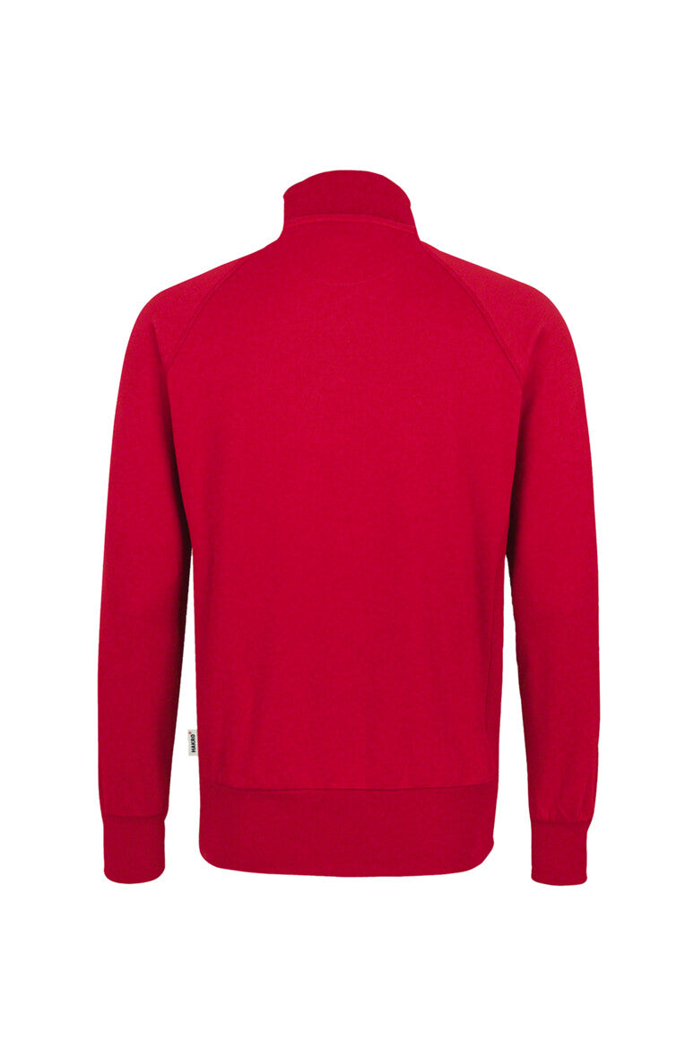 HAKRO Sweatjacke Premium - Rot - 3