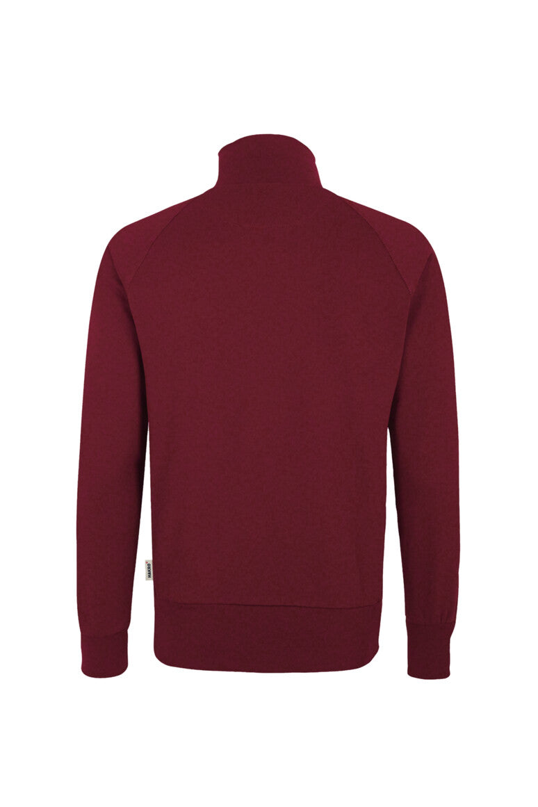 HAKRO Sweatjacke Premium - Weinrot - 3