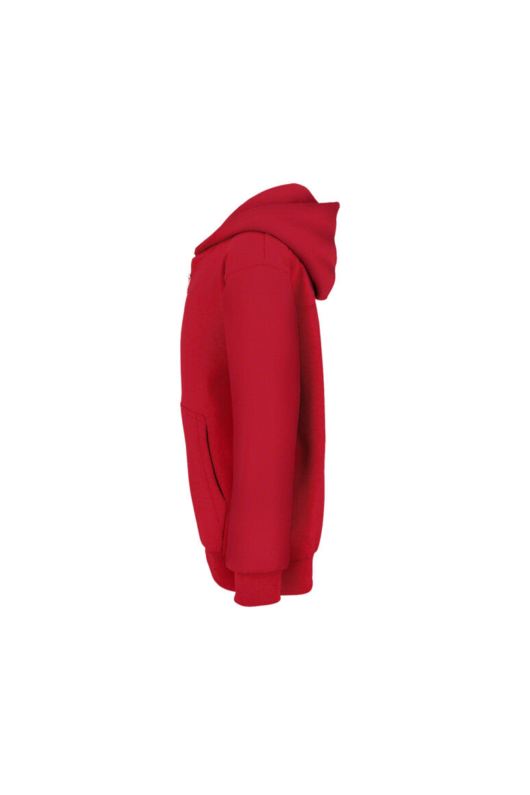 HAKRO Kinder Kapuzen-Sweatjacke Premium - Rot - 2