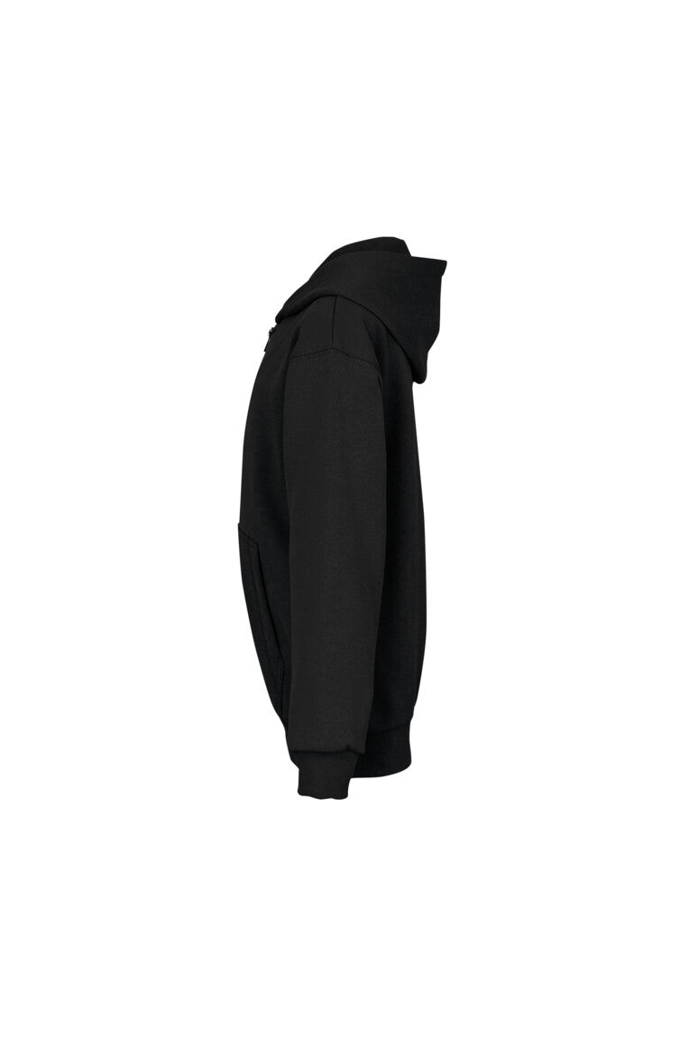 HAKRO Kinder Kapuzen-Sweatjacke Premium - Schwarz - 2
