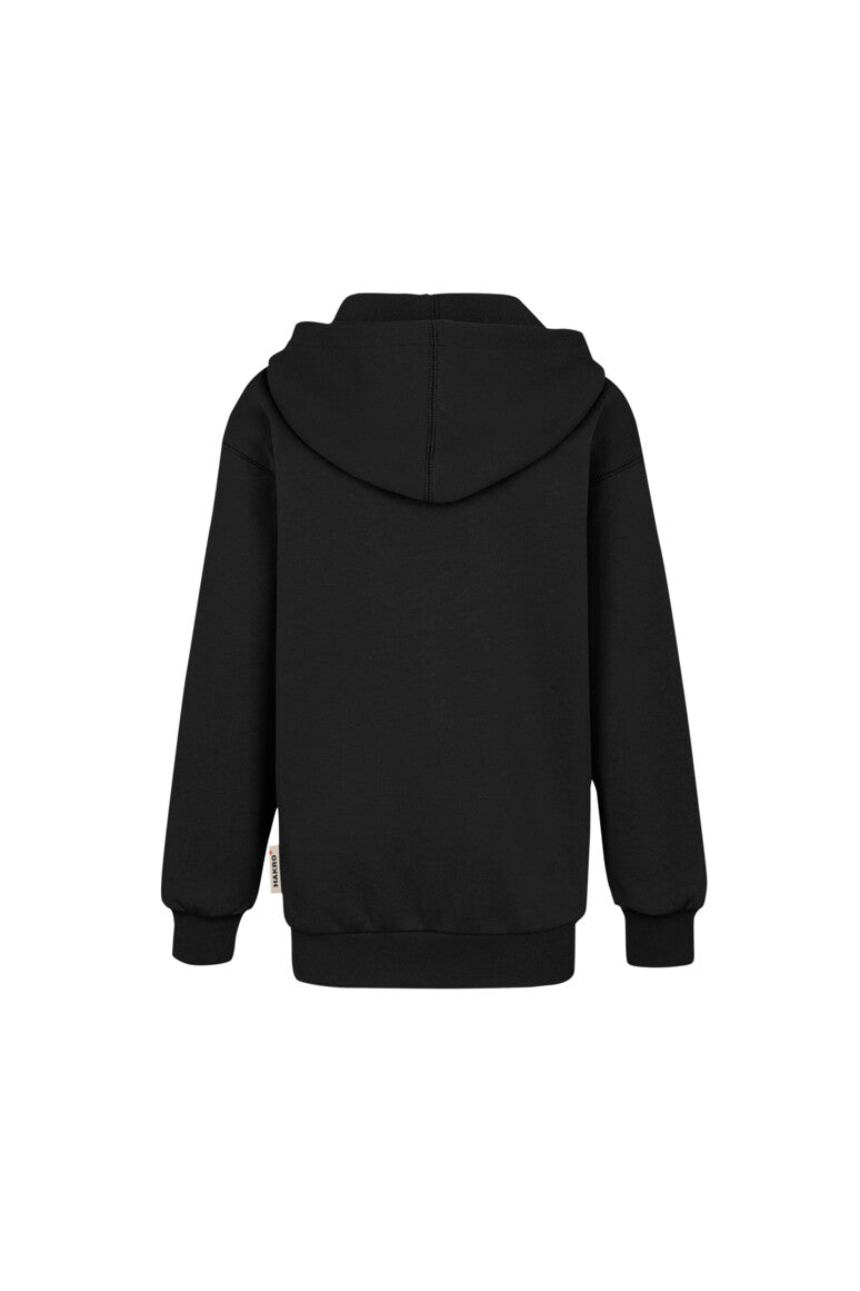 HAKRO Kinder Kapuzen-Sweatjacke Premium - Schwarz - 3