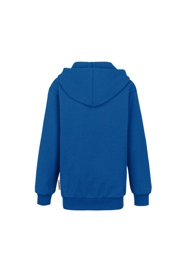 HAKRO Kinder Kapuzen-Sweatjacke Premium - Royalblau - 3