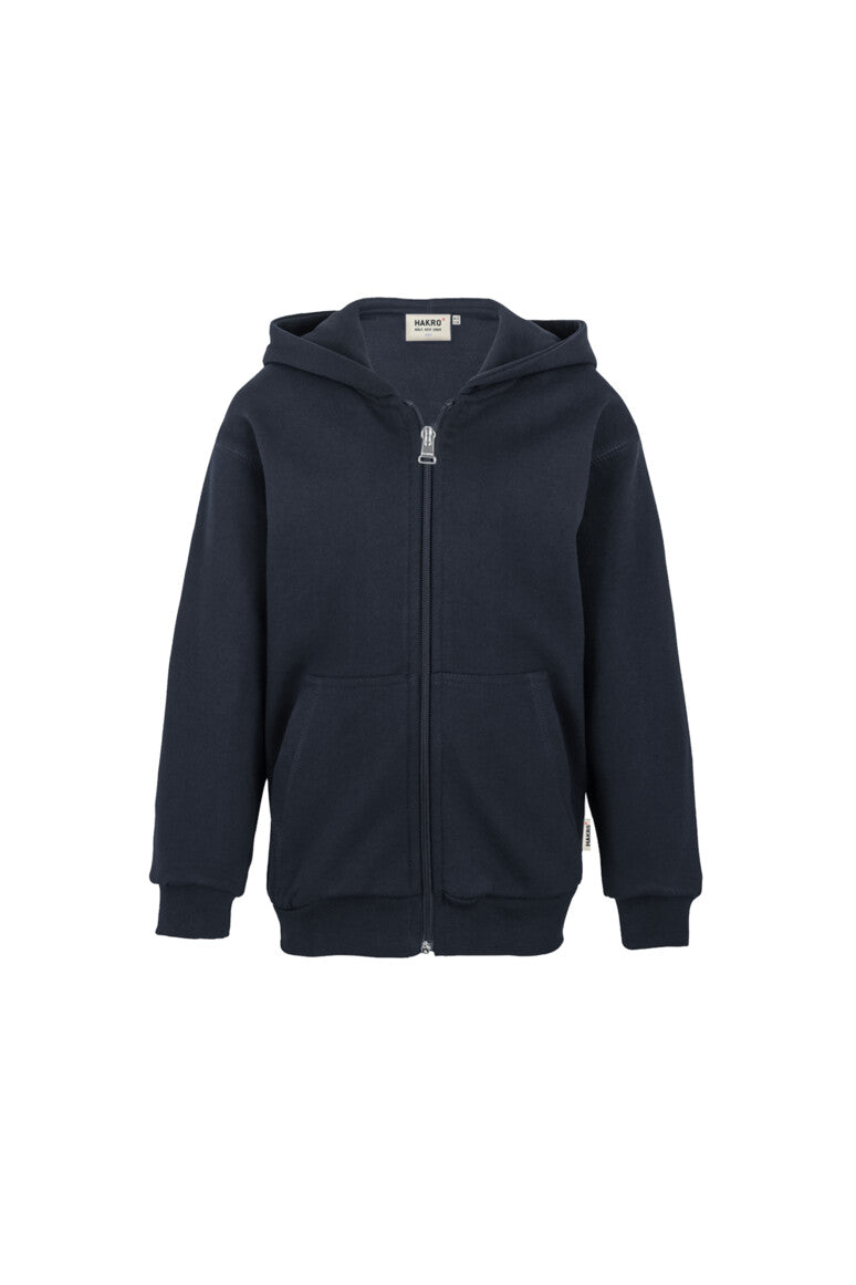 HAKRO Kinder Kapuzen-Sweatjacke Premium - Tinte - 1