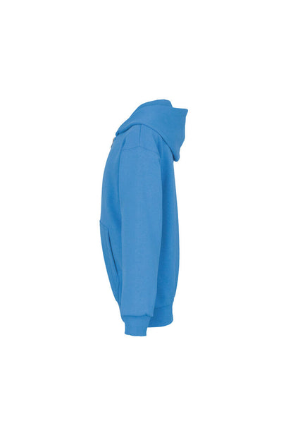 HAKRO Kinder Kapuzen-Sweatjacke Premium - Malibublau - 2