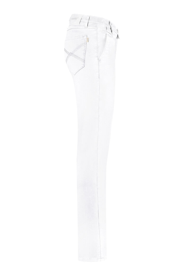 HAKRO Damen Chinohose X-Stretch - Weiß - 4