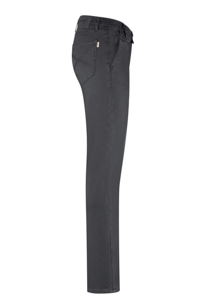 HAKRO Damen Chinohose X-Stretch - Karbongrau - 4