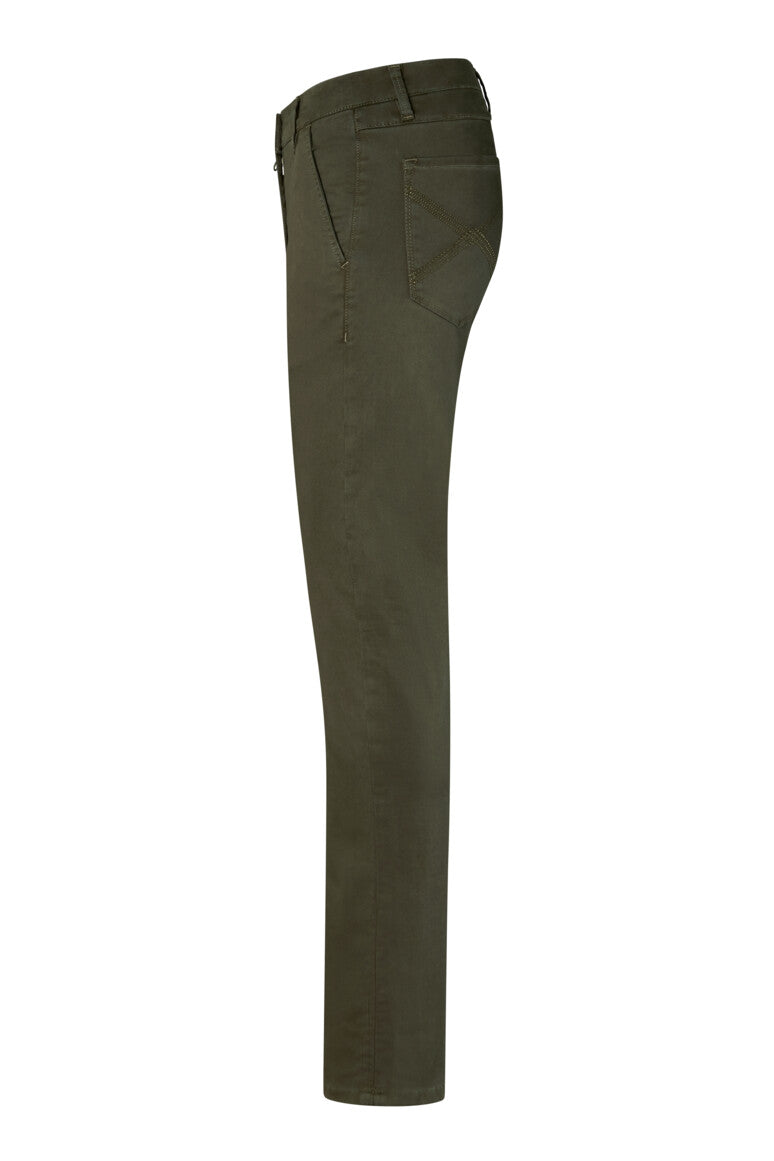 HAKRO Damen Chinohose X-Stretch - Olive - 2
