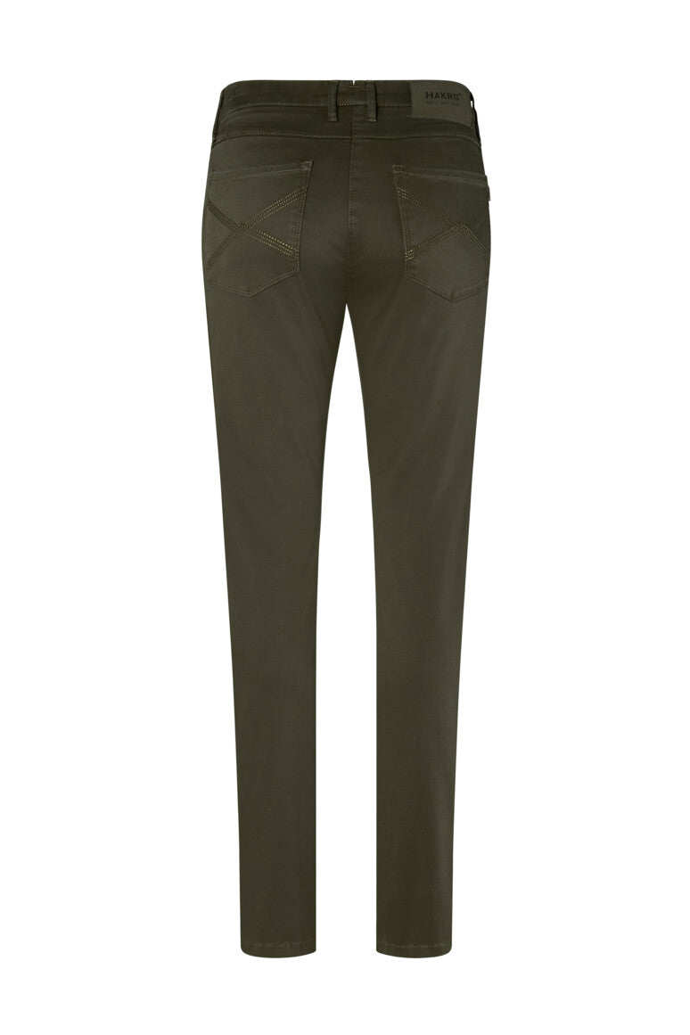 HAKRO Damen Chinohose X-Stretch - Olive - 3