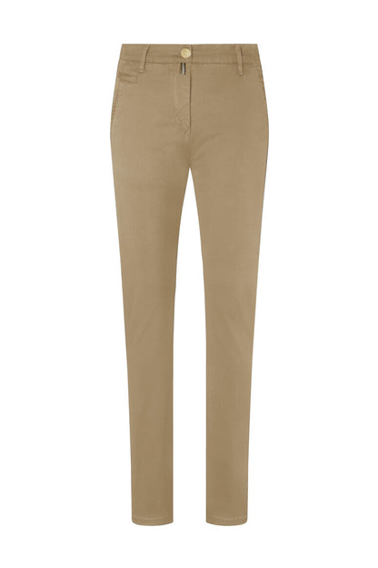 HAKRO Damen Chinohose X-Stretch - Khaki - 1
