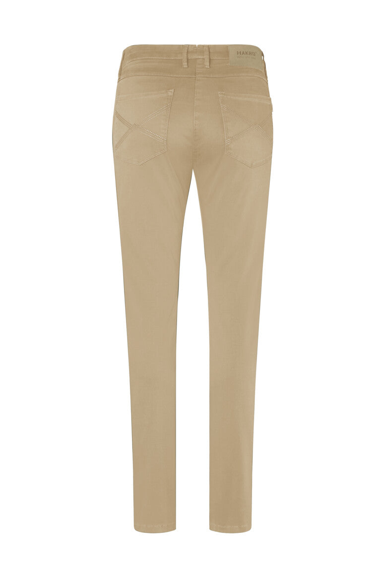 HAKRO Damen Chinohose X-Stretch - Khaki - 3