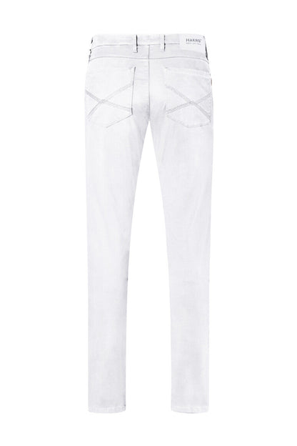 HAKRO Chinohose X-Stretch - Weiß - 3