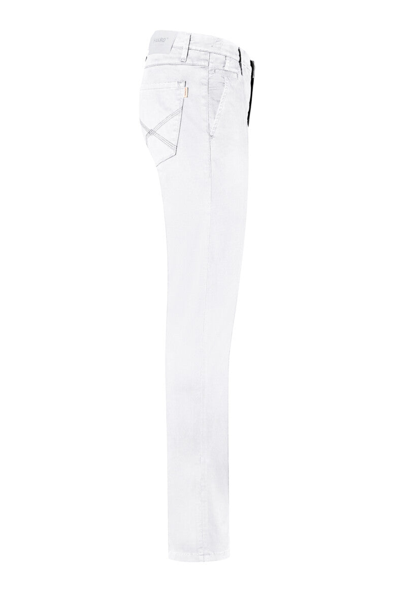 HAKRO Chinohose X-Stretch - Weiß - 4