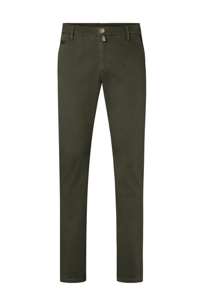 HAKRO Chinohose X-Stretch - Olive - 1