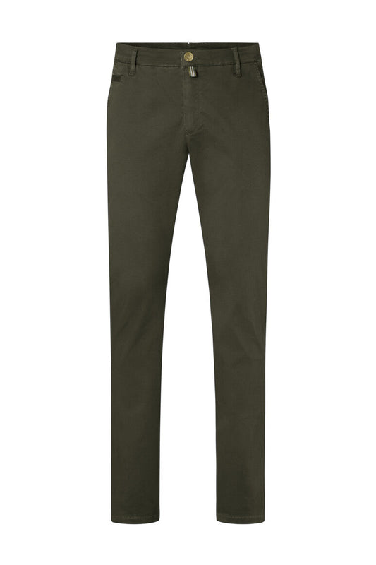 HAKRO Chinohose X-Stretch - Olive - 1