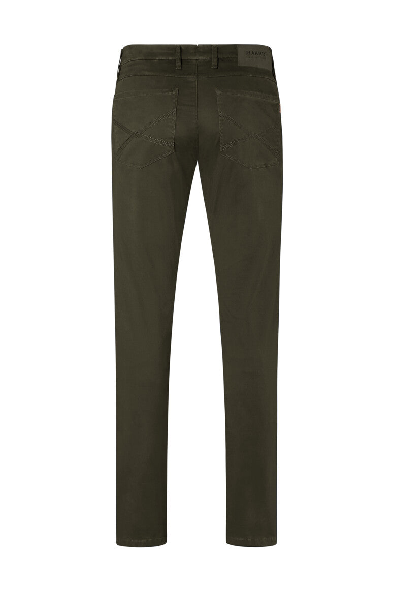 HAKRO Chinohose X-Stretch - Olive - 3