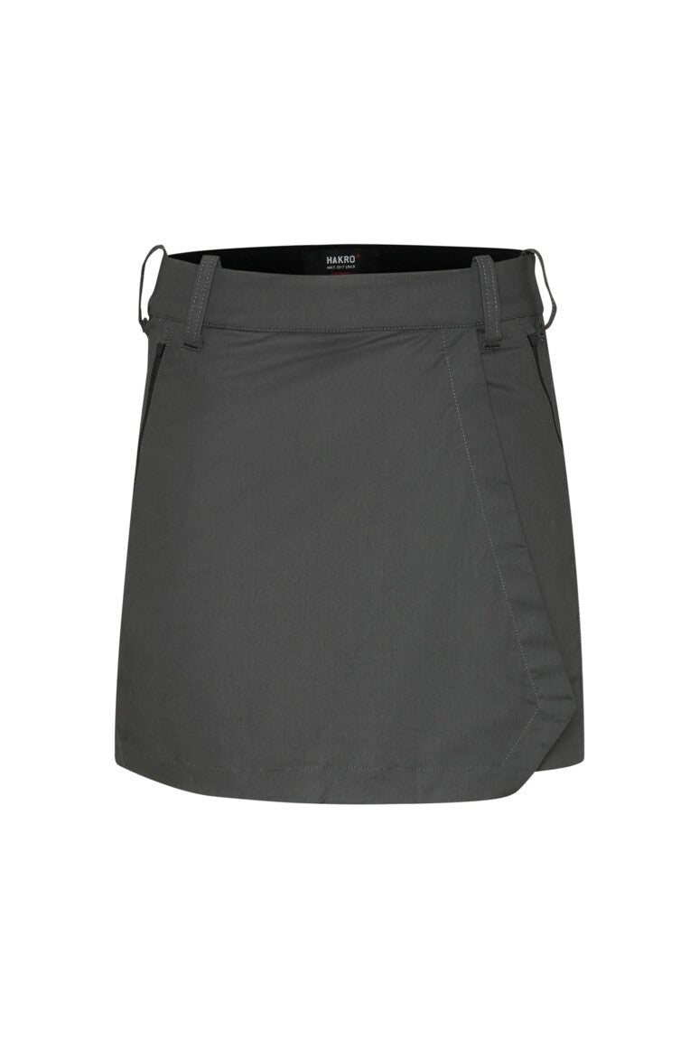 HAKRO Damen Performanceskort ECO - Karbongrau - 1