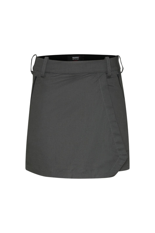 HAKRO Damen Performanceskort ECO - Karbongrau - 1