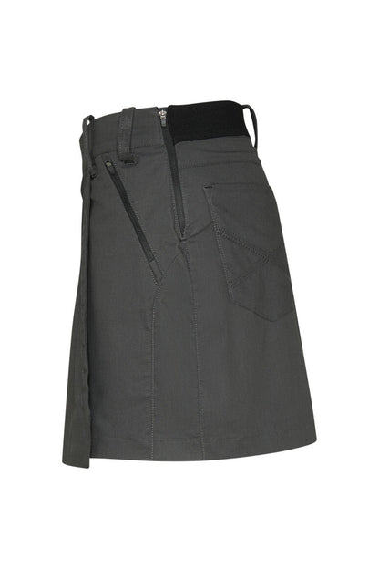 HAKRO Damen Performanceskort ECO - Karbongrau - 2