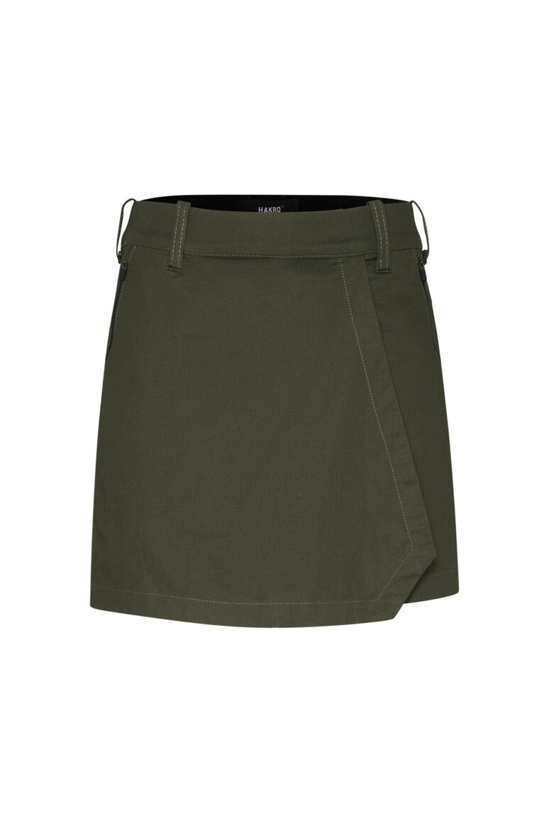 HAKRO Damen Performanceskort ECO - Olive - 1