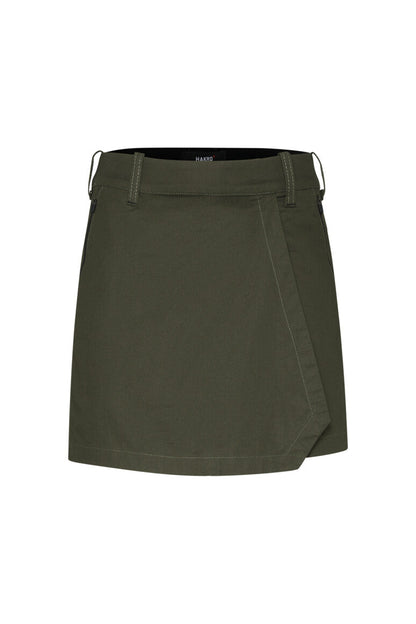 HAKRO Damen Performanceskort ECO - Olive - 1