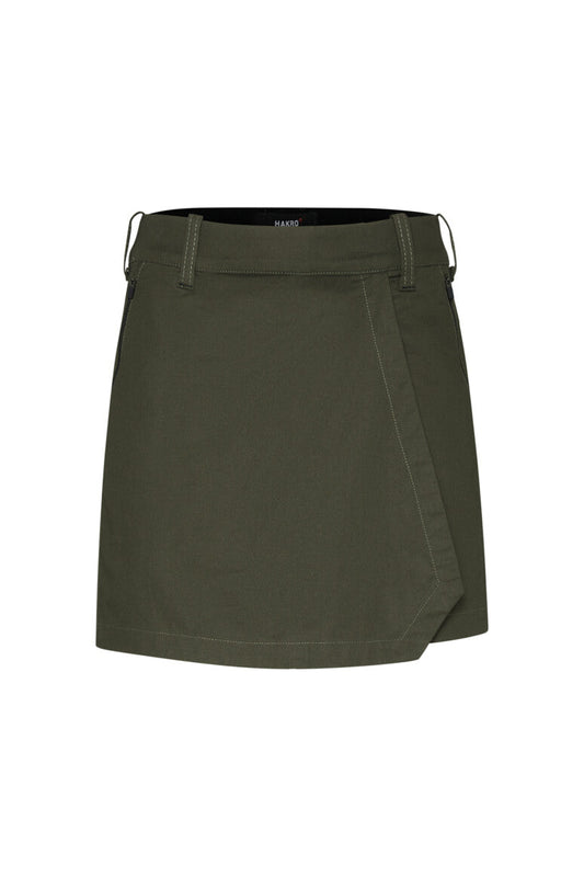 HAKRO Damen Performanceskort ECO - Olive - 1
