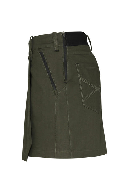 HAKRO Damen Performanceskort ECO - Olive - 2