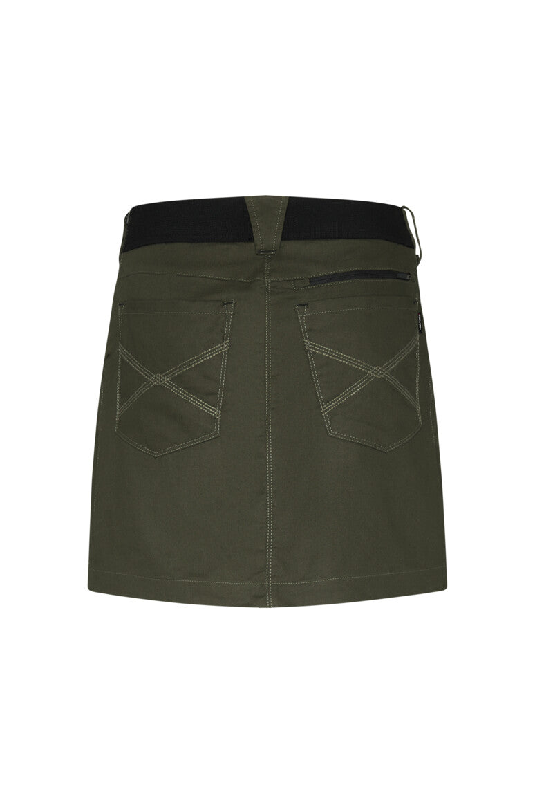 HAKRO Damen Performanceskort ECO - Olive - 4