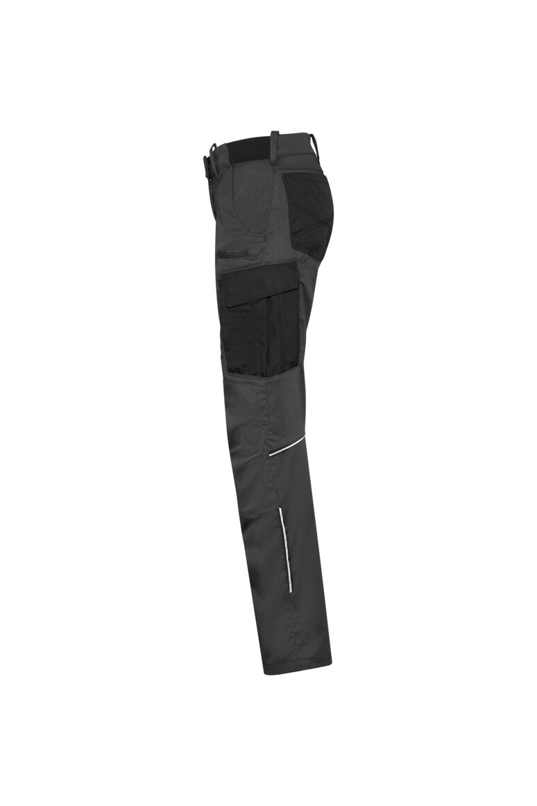 HAKRO Damen Worker-Performancehose ECO - Karbongrau - 2