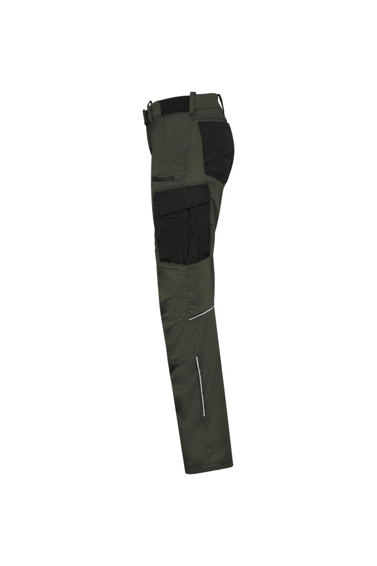 HAKRO Damen Worker-Performancehose ECO - Olive - 2