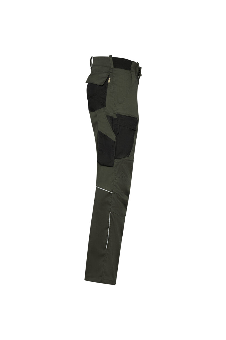 HAKRO Worker-Performancehose ECO - Olive - 3