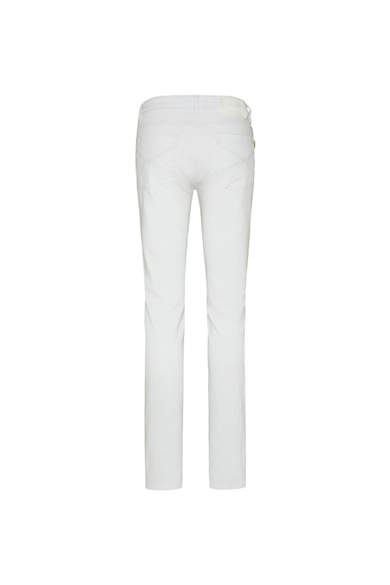 HAKRO Damen 5-Pocket-Jeanshose X-Stretch ECO - Weiß - 4