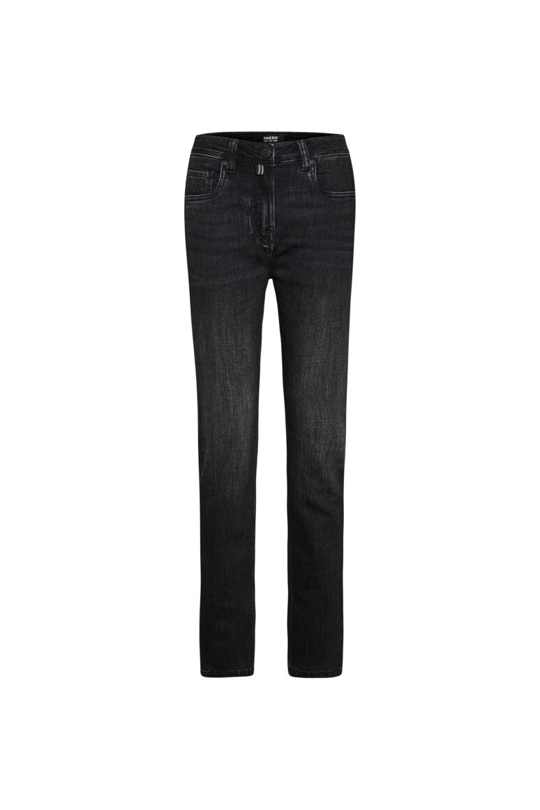 HAKRO Damen 5-Pocket-Jeanshose X-Stretch ECO - Schwarz - 1