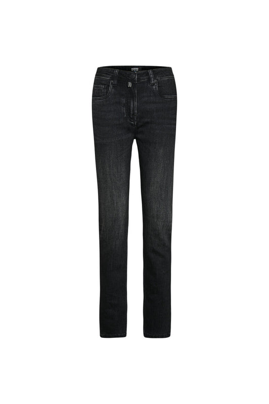 HAKRO Damen 5-Pocket-Jeanshose X-Stretch ECO - Schwarz - 1