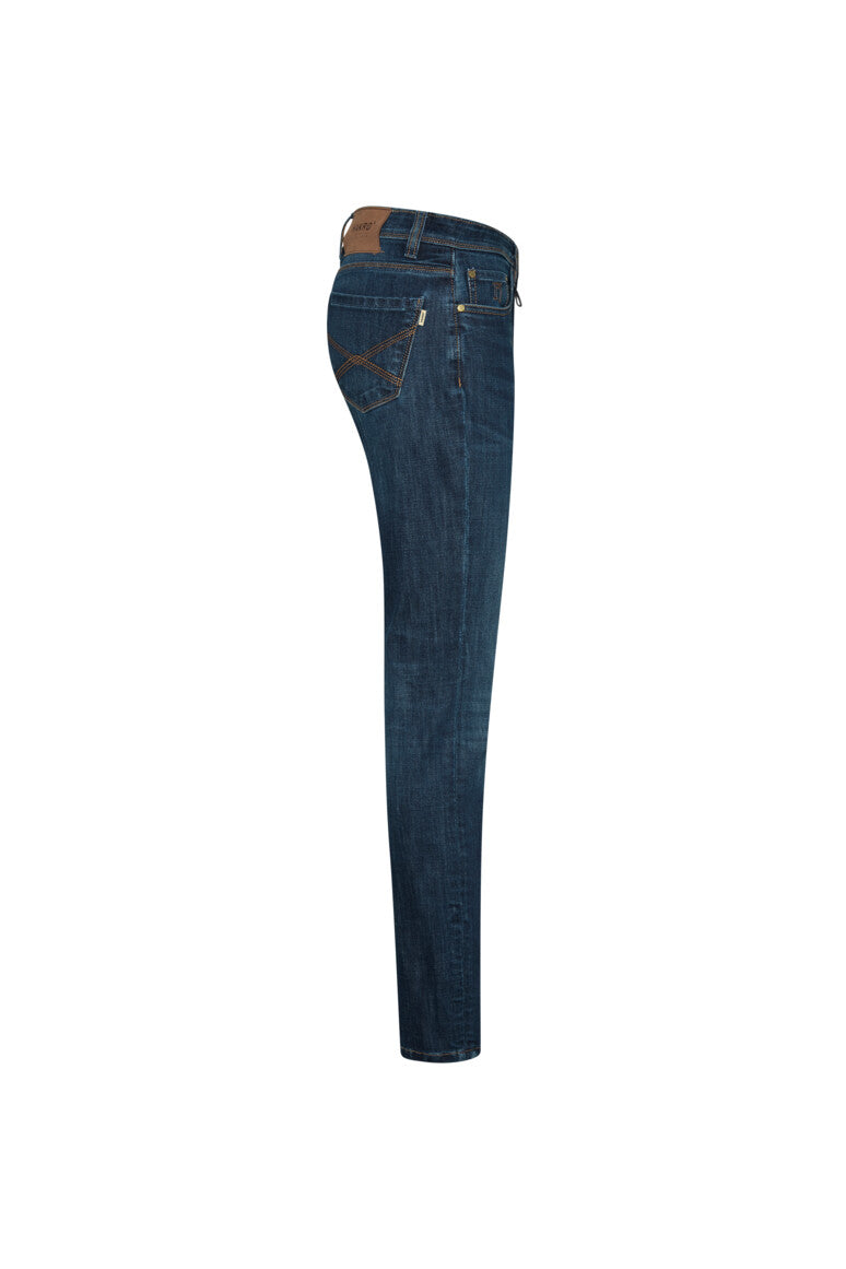 HAKRO Damen 5-Pocket-Jeanshose X-Stretch ECO - Indigo - 3