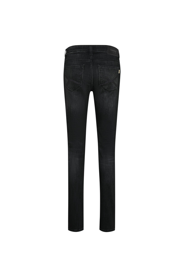 HAKRO 5-Pocket-Jeanshose X-Stretch ECO - Schwarz - 4