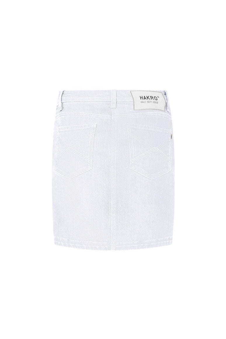 HAKRO Damen 5-Pocket-Jeansskort X-Stretch ECO - Weiß - 3