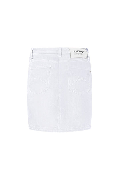 HAKRO Damen 5-Pocket-Jeansskort X-Stretch ECO - Weiß - 3