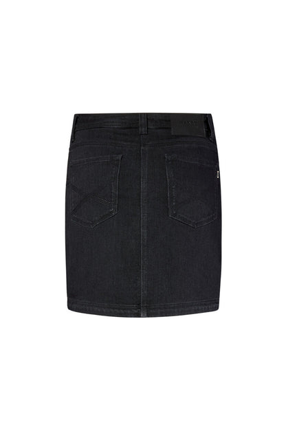 HAKRO Damen 5-Pocket-Jeansskort X-Stretch ECO - Schwarz - 3