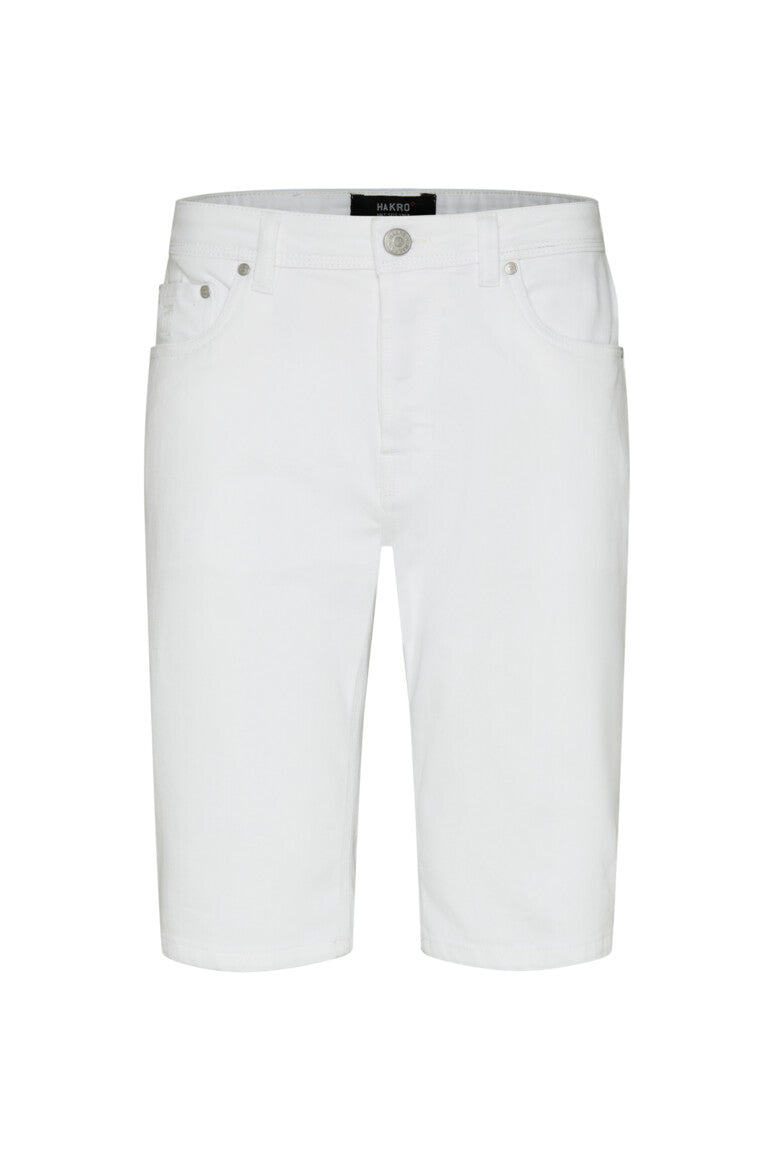 HAKRO 5-Pocket-Jeansshorts X-Stretch ECO - Weiß - 1