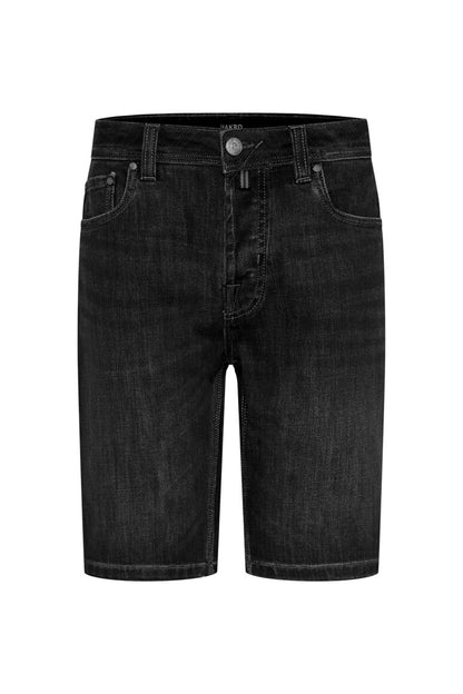 HAKRO 5-Pocket-Jeansshorts X-Stretch ECO - Schwarz - 1