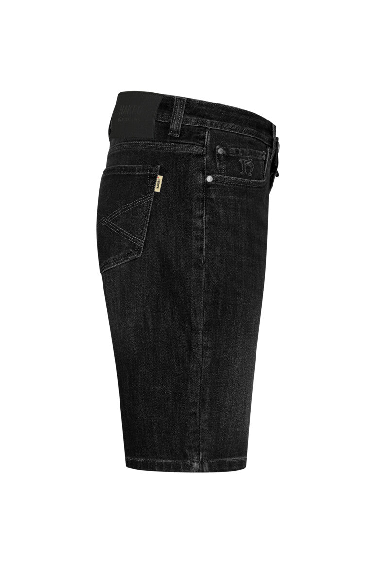 HAKRO 5-Pocket-Jeansshorts X-Stretch ECO - Schwarz - 3