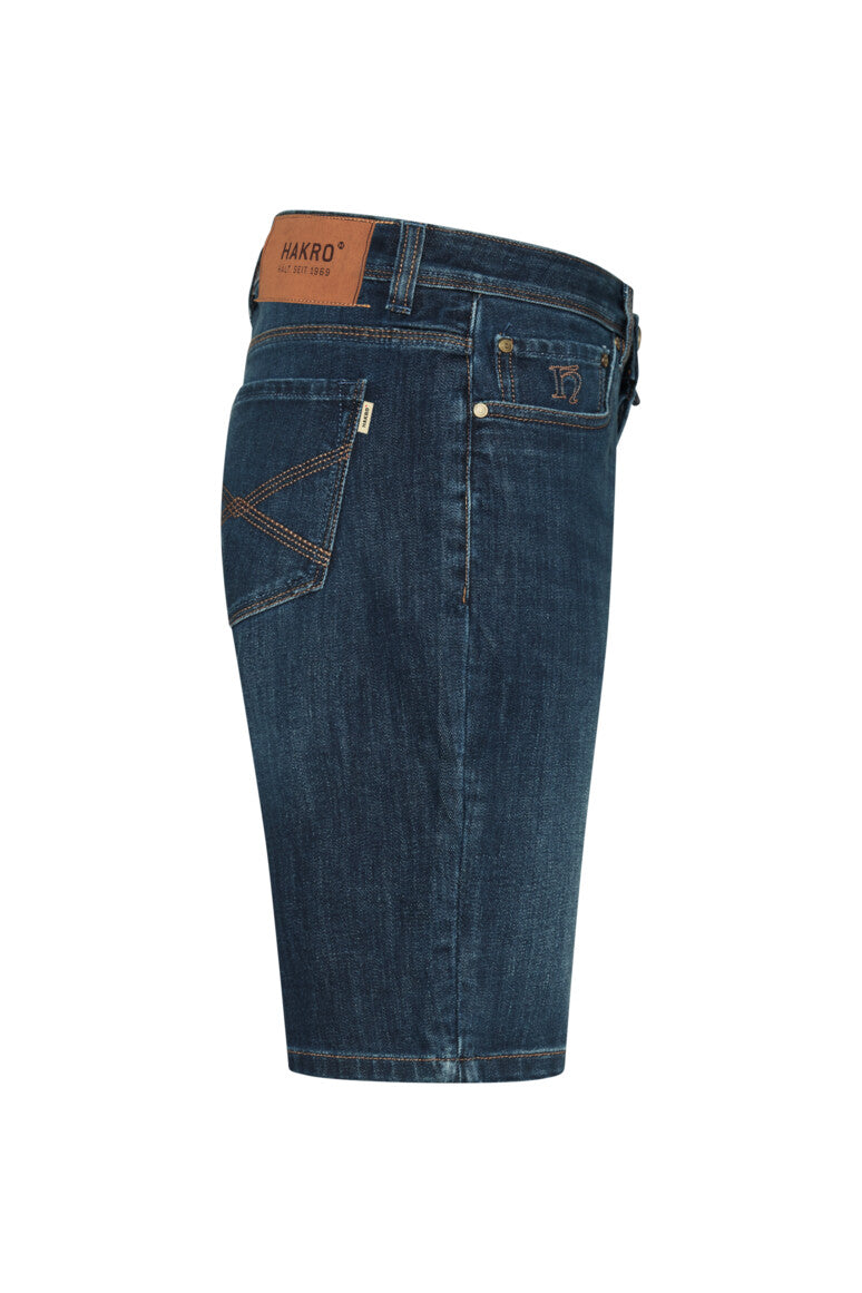 HAKRO 5-Pocket-Jeansshorts X-Stretch ECO - Indigo - 3