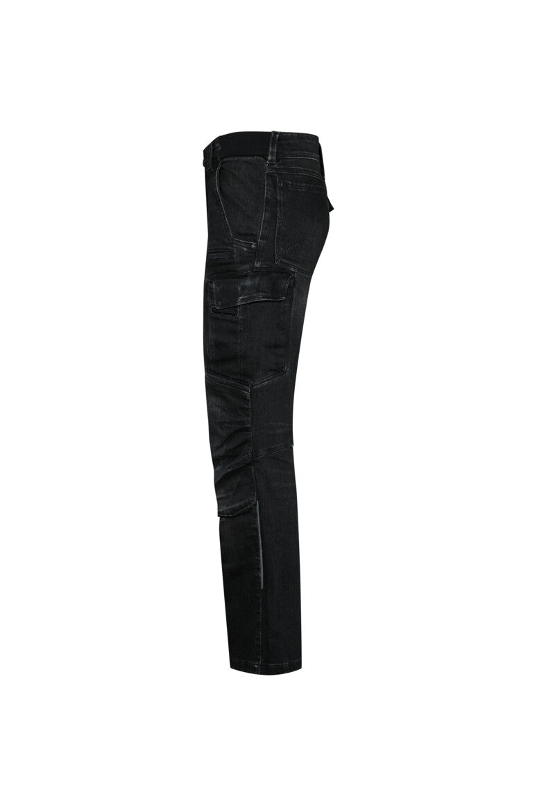 HAKRO Worker-Jeanshose Dyneema® X-Stretch ECO - Schwarz - 2